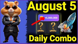 5 August Hamster Kombat Daily Combo Code  Today