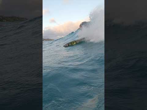 What good rail engagement on a steep takeoff looks like #surfing #surftips #shortboard