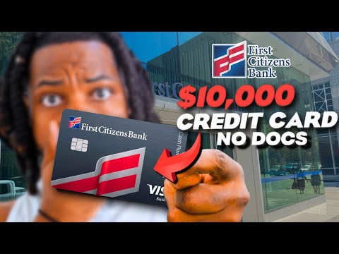 $10,000 First Citizens Bank Business Credit Card Approval!! | (NO DOC) 0% APR