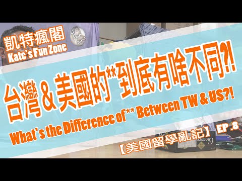 【留美亂記】EP.8 超級比一比！台灣美國的大創有什麼不一樣! How DAISO Differs Between US & TW!? @KatesFunZone