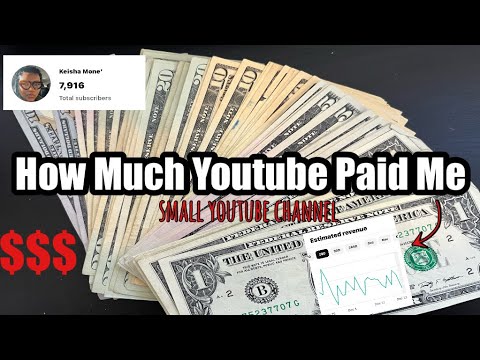 EXACTLY How Much Youtube Paid Me | Cash Stuffing | 1st Youtube Check #smallyoutuber #cashstuffing