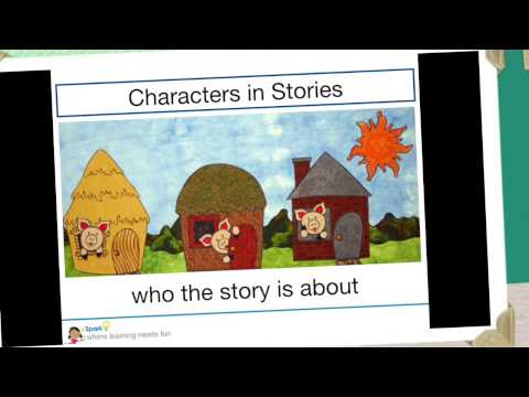 Intro to Characters | Kindergarten Reading | eSpark Instructional Video