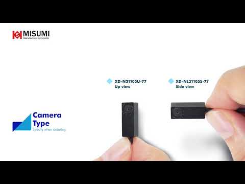 1080p UVC mini camera video with side view and up view direction