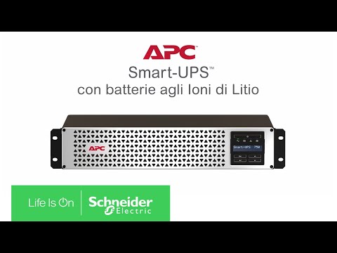 APC Smart-UPS con batterie agli ioni di Litio