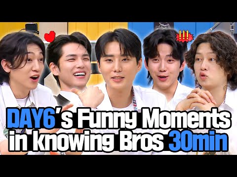 [Knowing Bros] 'First K-band to Perform at Dome Stadium' DAY6's Funny Moments Compilation 💙