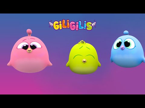 Angry Bird | Five Little Birds + More | Funny Songs with Giligilis | Nursery Rhymes