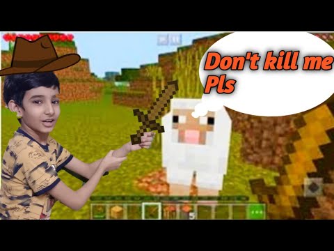 #minecraft #AAAKJ #1st part#sheep killer i made a house in minecraft and become sheep killer part-1