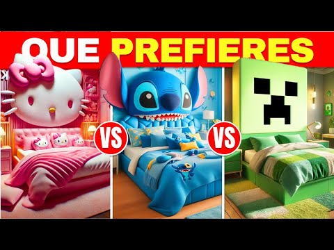 ¿Que Prefieres? Construye La Casa de Tus Sueños 🤑🏡🌈 ESCURIOSO QUIZ