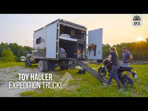 Building a Tiny Home on Wheels - Custom Box Truck Build - Pt 5