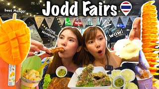 Bangkok's Craziest Night Market 🇹🇭JODD FAIRS 2023 Update (Eating almost 20 things in 1 night!!)