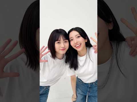 日向坂46 12thシングル「#絶対的第六感」 #髙橋未来虹 & #小西夏菜実 のミュージックビデオダンスVer.を公開しちゃいます🌈🐺🩵 #日向坂46_絶対的第六感 #日向坂46