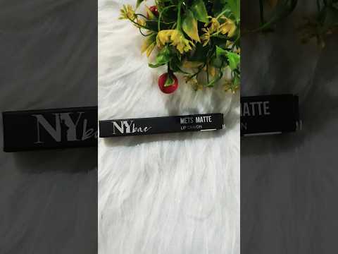 ny bae mets matte lip crayon#shorts #short #youtube #makeup #shortvideo #youtubeshorts