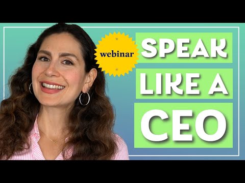 Speak Like a CEO: Mastering the Art of Persuasive Communication