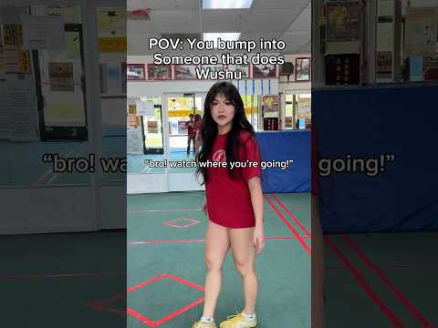 POV: You Bump Into Someone That Does Wushu #martialarts #kungfu #shorts