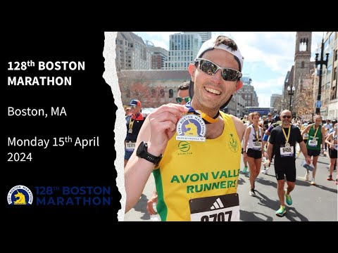 I ran the 128th Boston Marathon!