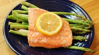 Baked Salmon & Asparagus Recipe