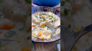 Chicken & Dumplings! #Chicken #ChickenAndDumplings #Dumplings #ComfortFood #WinterRecipe #Soup #Yum