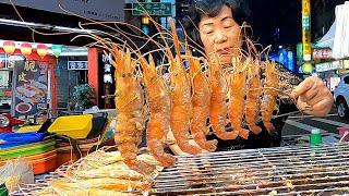 GIANT SHRIMP -TAIWANESE STREET FOOD現撈現烤巨大泰國蝦