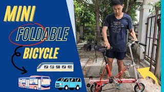 Review จักรยานขนาดเล็กพกพาไปทำงาน Pacific carryme ...Mini foldable bicycle to go working