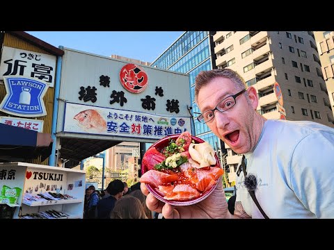 Tsukiji Market: Tokyo's Ultimate Food Destination! Japan Travel Vlog