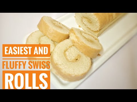 Easiest Fluffy and Yummy Swiss Rolls