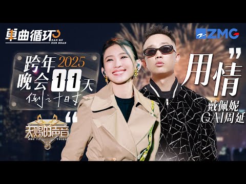 【倒计时11天🎊】戴佩妮&GAI周延《用情》丨单曲循环丨天赐的声音