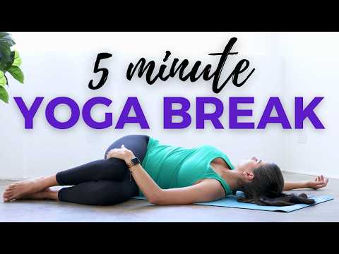 5 min Yoga Break: Reset & Find Calm