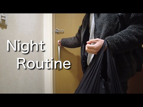 [Night Routine] How to spend the night in your 20s living alone