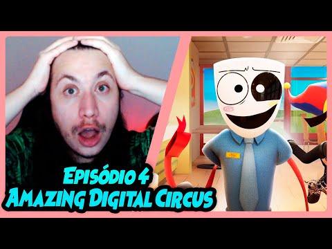 O Incrível Circo Digital - Episódio 4: UM DIA A MÁSCARA CAI | REACT DO MORENO