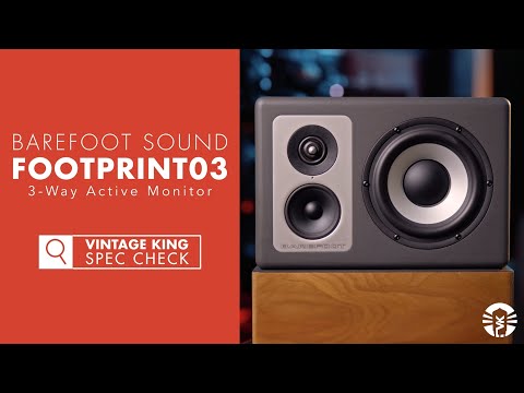 Vintage King Spec Check: Barefoot Sound Footprint 03 Studio Monitor