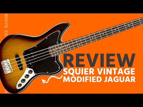 Squier Vintage Modified Jaguar (Blindfolded Bass Review)