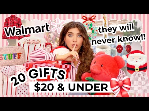 🌟20 UNDER $20 🎅🏼 20+ WALMART GIFTS $20 & UNDER !!🎁  Gifts for EVERYONE on your list!