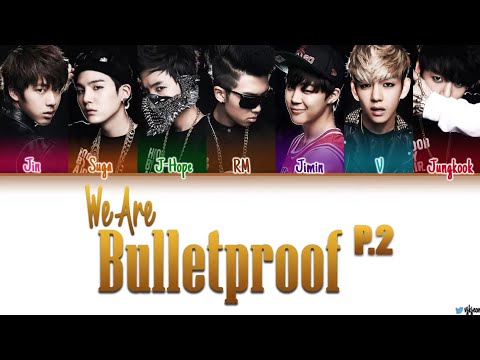 BTS (방탄소년단) - 'WE ARE BULLETPROOF Pt. 2' Lyrics (Color_Coded / Han / Rom / Eng)