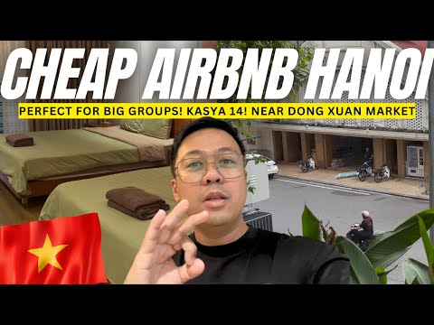 Cheap Hotel Accommodation in Hanoi Vietnam Perfect for Large Group Vietnam Vlog 2024