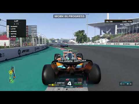 F1 22 MIAMI GAMEPLAY - Wet & Dry (No Commentary)