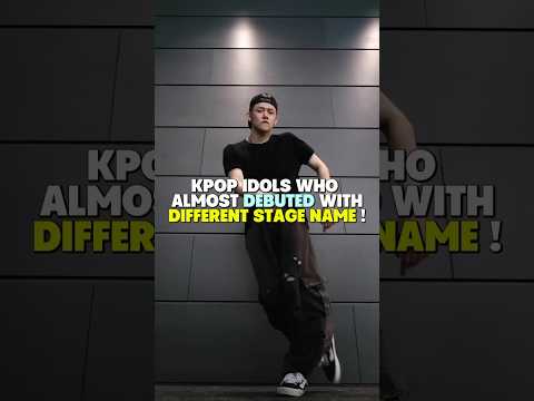 Kpop Idols Who Almost Debuted With Different Stage Name! #shorts #shorts #trend #iu #jungkook #lia