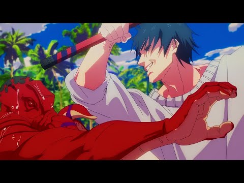 "He's faster than Sukuna" Toji Fushiguro vs Dagon [Full Fight] / Toji meets Megumi [ENG DUB]