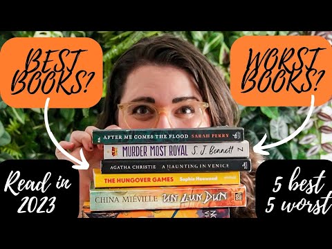 My 5 Best & 5 Worst Books and Literary Adventures of 2023! The Tops, the Flops, and the DNF's