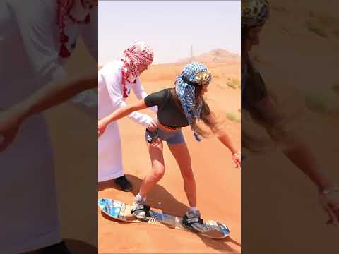 I Went Sand Surfing In Dubai!