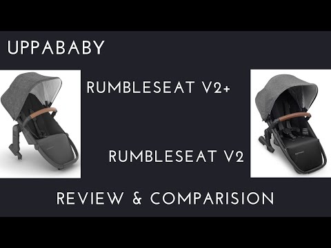 UppaBaby RumbleSeat V2+ compared to UppaBaby Rumbleseat V2