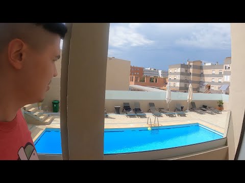 Journey to Santa Ponsa Begins! Hotel Room Tour & Beach Adventure 🚌🌴 Santa Ponsa Pins