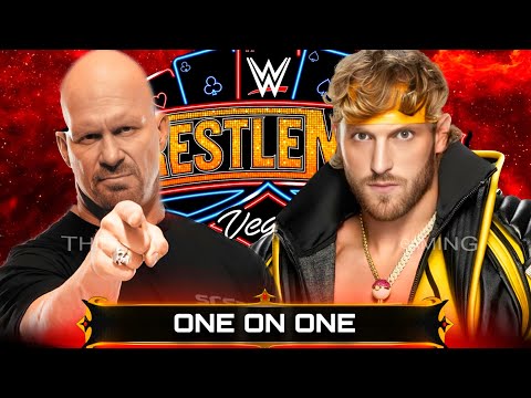 WWE 2K24 • ONE ON ONE - STONE COLD STEVE AUSTIN VS Logan Paul | WWE