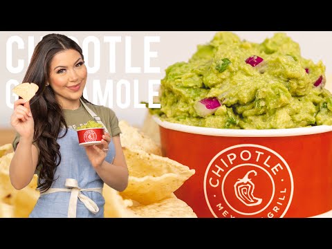 CHIPOTLE GUACAMOLE RECIPE