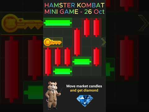 Hamster Kombat Mini Game Today Solution 26 October 2024  #hamsterkombat #puzzle