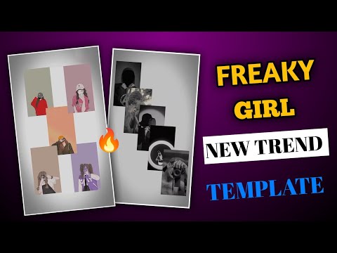 Instagram Trending Freaky Girl capcut template || trending Insta Freaky Girl reel editing in capcut