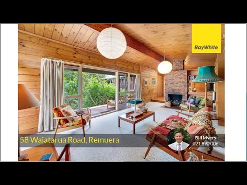 58 Waiatarua Road, Remuera - Bill Myers Ray White