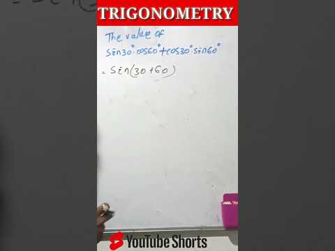 Trigonometry important questions #ytshorts