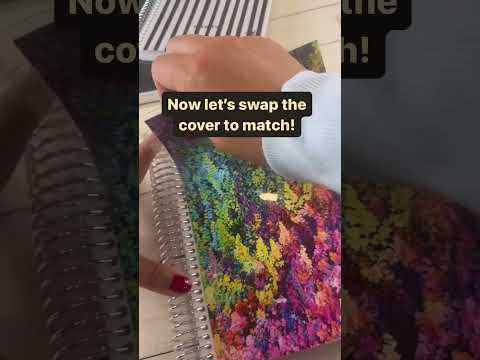 New fall designs from #erincondren 🍁 #planner covers & more! #unboxing #giffed #plannerhaul