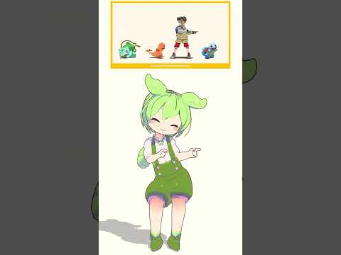 【MMD】“POKÉDANCE" ポケダンス  / ずんだもん,原神#ずんだもん #shorts