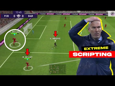 SCRIPTING at its Peak🥵😐!! Pes 2021 Mobile